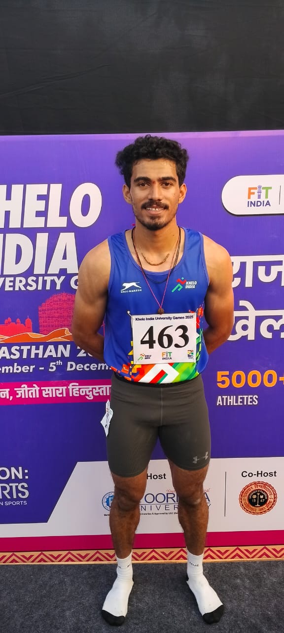 Shivaji Universitys Rishi Prasad Desai becomes the fastest runner